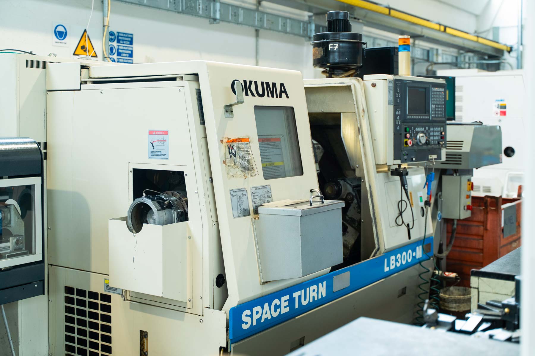 tornio okuma torneria bergamo